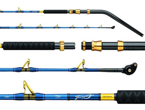 Amazon.com : Daiwa TBULL56H-DD Tanacom Bull Deep Drop Rod : Sports